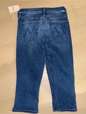 The Stunner Bunny Snip Capri Jeans - MOTHER JEANS